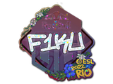 Artwork for Sticker | F1KU (Glitter) | Rio 2022