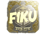 Artwork for Sticker | F1KU (Gold) | Austin 2025