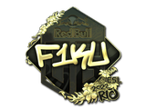 Artwork for Sticker | F1KU (Gold) | Rio 2022