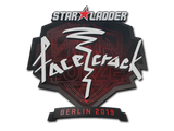 Artwork for Sticker | facecrack | Berlin 2019