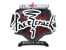 Sticker | facecrack | Berlin 2019