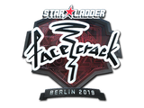 Artwork for Sticker | facecrack (Foil) | Berlin 2019