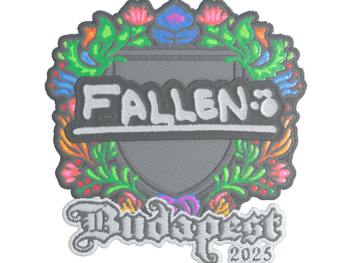 Sticker | FalleN (Embroidered) | Budapest 2025