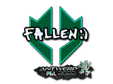 Artwork for Sticker | FalleN (Glitter) | Antwerp 2022