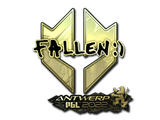 Artwork for Sticker | FalleN (Gold) | Antwerp 2022