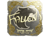 Artwork for Sticker | FalleN (Gold) | Austin 2025