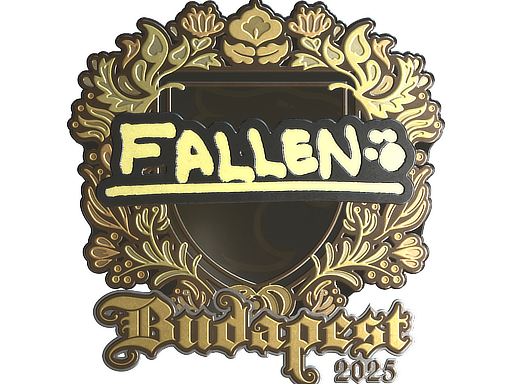 Sticker | FalleN (Gold) | Budapest 2025