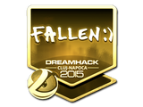 Artwork for Sticker | FalleN (Gold) | Cluj-Napoca 2015