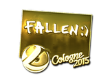 Artwork for Sticker | FalleN (Gold) | Cologne 2015