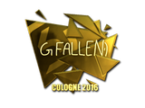 Artwork for Sticker | FalleN (Gold) | Cologne 2016