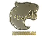 Artwork for Sticker | FalleN (Gold) | Copenhagen 2024