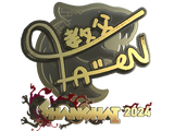 Artwork for Sticker | FalleN (Gold) | Shanghai 2024