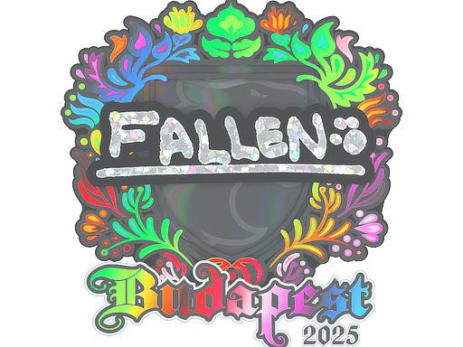 Sticker | FalleN (Holo) | Budapest 2025