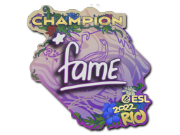 Sticker | fame | Rio 2022