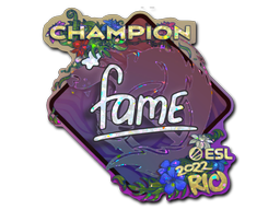 Sticker | fame | Rio 2022