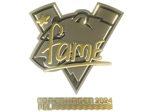 Sticker | fame | Copenhagen 2024