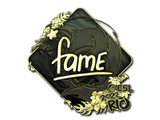 Artwork for Sticker | fame (Gold) | Rio 2022