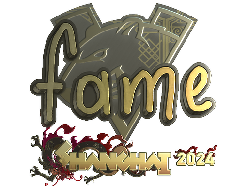 Sticker | fame | Shanghai 2024