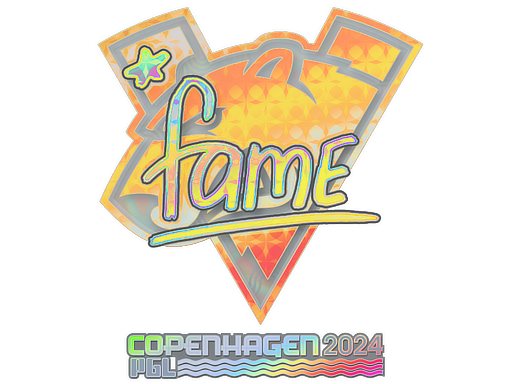 Sticker | fame | Copenhagen 2024