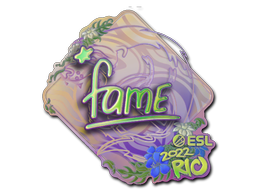 Sticker | fame | Rio 2022