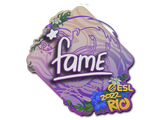Artwork for Sticker | fame | Rio 2022