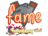 Artwork for Sticker | fame | Shanghai 2024