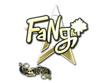 Artwork for Sticker | FaNg (Gold) | Paris 2023