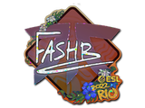 Artwork for Sticker | FASHR (Glitter) | Rio 2022