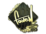 Artwork for Sticker | faveN (Gold) | Rio 2022