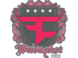 Artwork for Sticker | FaZe Clan | Budapest 2025