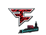 Artwork for Sticker | FaZe Clan (Foil) | Stockholm 2021