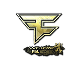 Artwork for Sticker | FaZe Clan (Gold) | Antwerp 2022