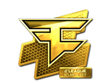 Artwork for Sticker | FaZe Clan (Gold) | Atlanta 2017