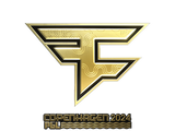 Artwork for Sticker | FaZe Clan (Gold) | Copenhagen 2024