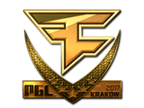 Artwork for Sticker | FaZe Clan (Gold) | Krakow 2017