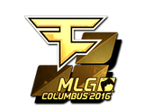 Artwork for Sticker | FaZe Clan (Gold) | MLG Columbus 2016
