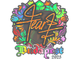 Artwork for Sticker | fEAR (Holo) | Budapest 2025
