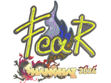Artwork for Sticker | fEAR (Holo) | Shanghai 2024