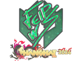 Artwork for Sticker | felps (Glitter) | Shanghai 2024