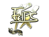 Artwork for Sticker | felps (Gold) | Paris 2023