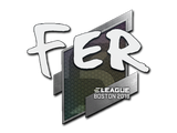 Artwork for Sticker | fer | Boston 2018
