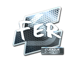Artwork for Sticker | fer (Foil) | Atlanta 2017