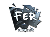 Artwork for Sticker | fer (Foil) | Cologne 2016