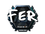 Artwork for Sticker | fer (Foil) | London 2018