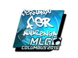 Artwork for Sticker | fer (Foil) | MLG Columbus 2016
