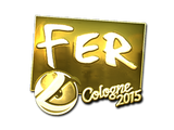 Artwork for Sticker | fer (Gold) | Cologne 2015
