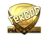 Artwork for Sticker | fer (Gold) | Krakow 2017