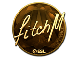 Artwork for Sticker | fitch (Gold) | Katowice 2019