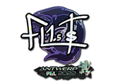 Artwork for Sticker | FL1T (Glitter) | Antwerp 2022