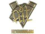 Artwork for Sticker | FL1T (Gold) | Copenhagen 2024